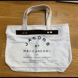 NEW Marc by Marc Jacobs canvas tote bag/purse